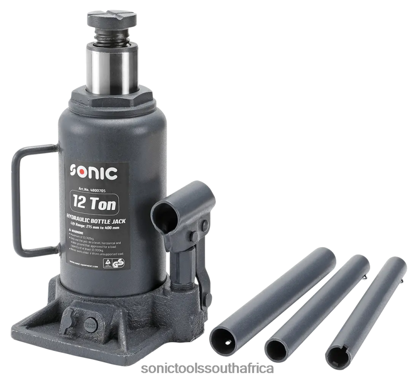 Practical ZA Sonic Bottle Jack 12 Ton FBR4D719