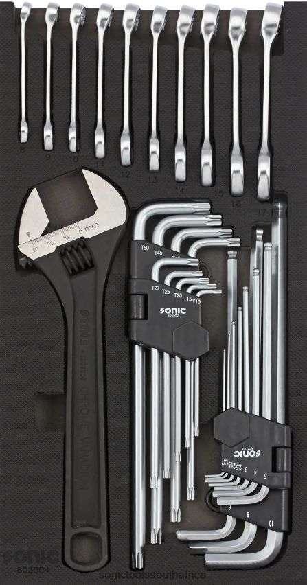 Classic ZA Sonic Wrench Set Sfs 1/3 30-Pcs FBR4D836