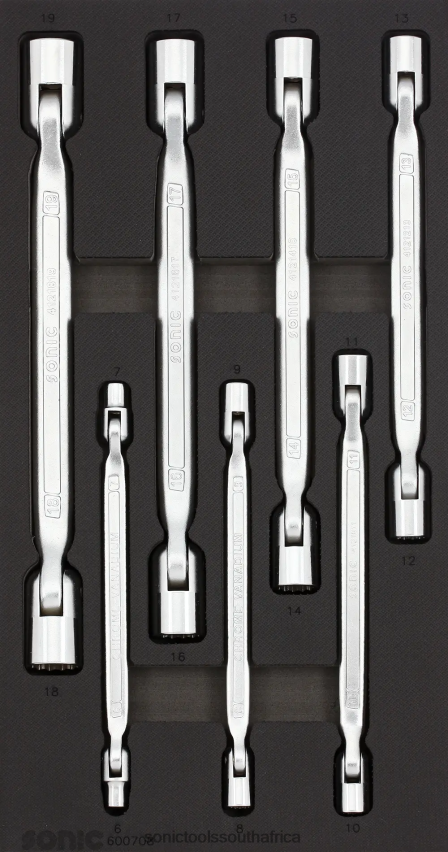 Latest ZA Sonic Hinged Socket Wrench Set Sfs 1/3 7-Pcs FBR4D815