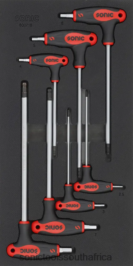 Practical ZA Sonic Hex Ball Grip Key Set Sfs 1/3 7-Pcs FBR4D813