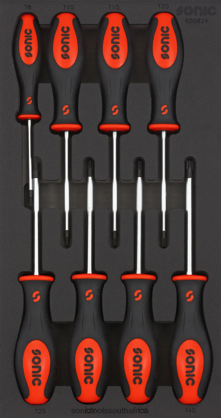 Practical ZA Sonic Screwdriver Tx Set Sfs 1/3 8-Pcs FBR4D829