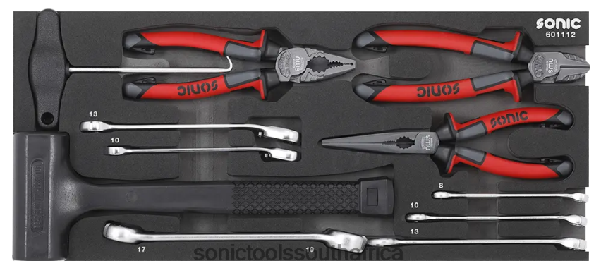 Classic ZA Sonic Pliers And Hammer Set For Toolbox 4730414 11-Pcs FBR4D198