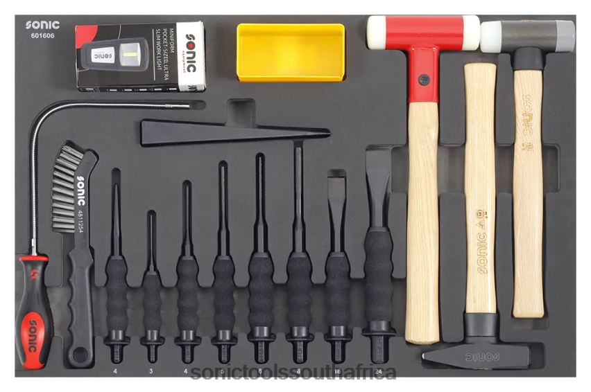 Classic ZA Sonic Chisel & Hammer Set Sfs 16-Pcs (Motorcycle) FBR4D234