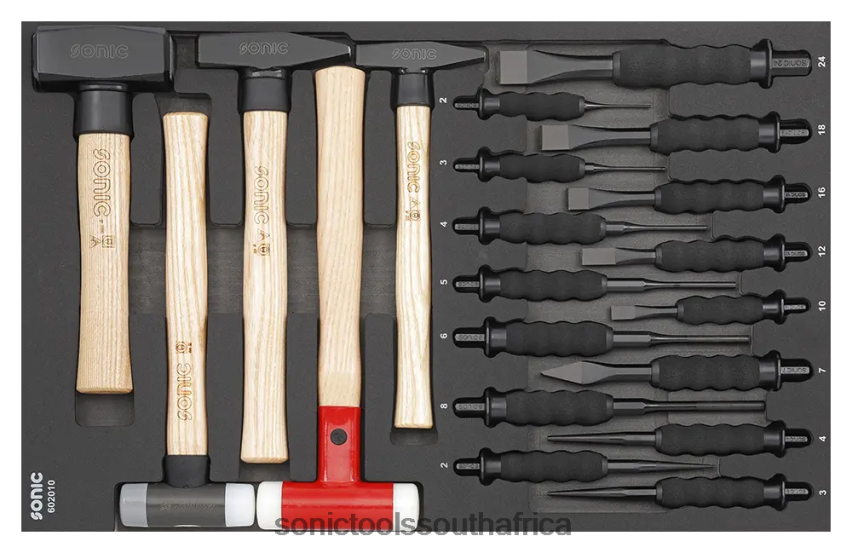 Classic ZA Sonic Chisel & Hammer Set Sfs 20-Pcs FBR4D230