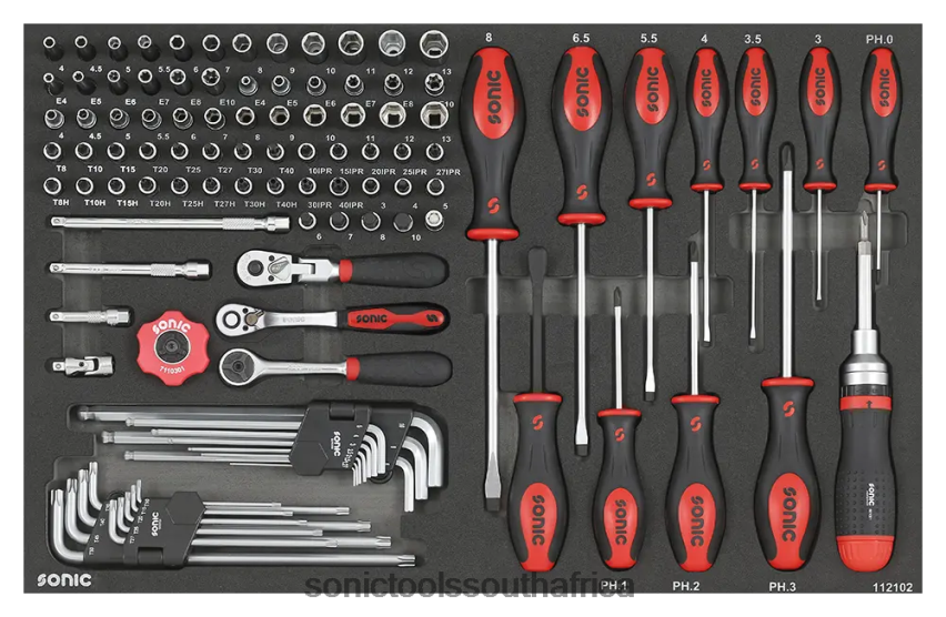 Classic ZA Sonic Combination Set 1/4" Sfs 121-Pcs FBR4D848