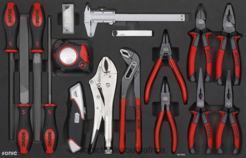 Classic ZA Sonic Pliers Set Sfs 18-Pcs FBR4D872