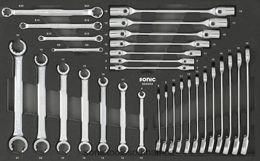Classic ZA Sonic Wrench Set Sfs 30-Pcs FBR4D896