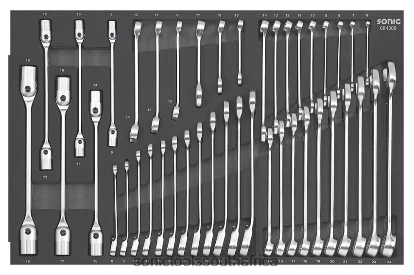 Latest ZA Sonic Eva 43Pc Wrench Set FBR4D859