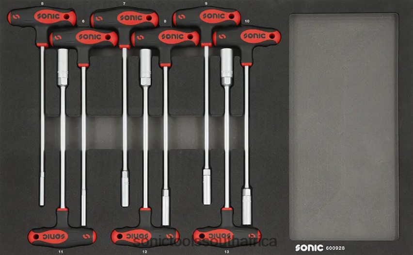 Latest ZA Sonic Hex Nut Driver Set T Handle Set Sfs 9-Pcs FBR4D867