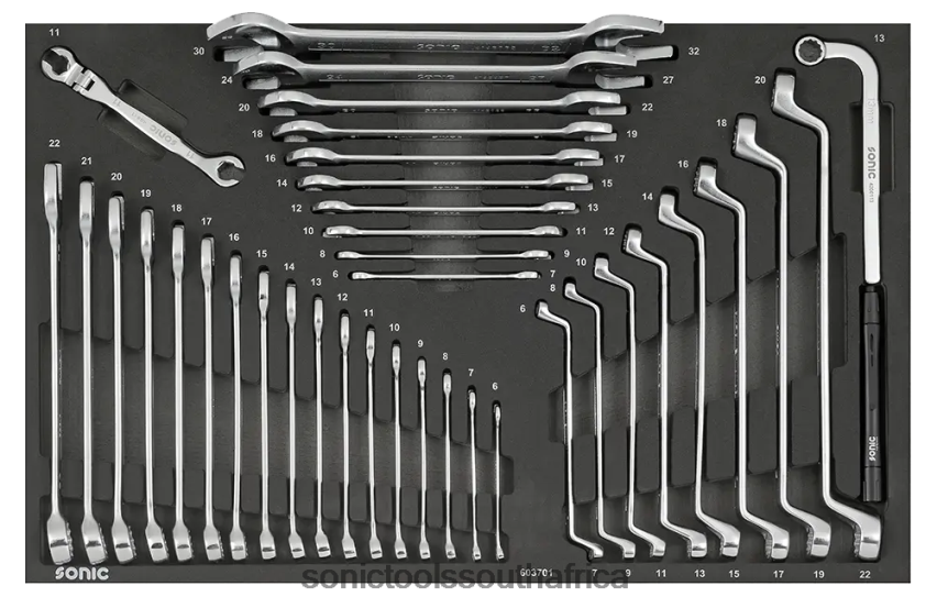 Practical ZA Sonic Wrench Set Sfs 37-Pcs FBR4D897