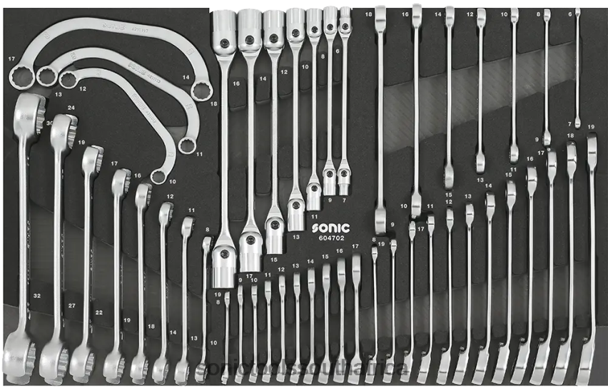 Practical ZA Sonic Wrench Set Sfs 47-Pcs FBR4D901