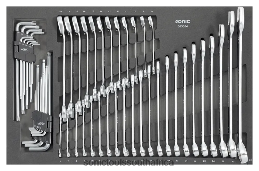 Practical ZA Sonic Wrench Set Sfs 53-Pcs Motorcycle FBR4D905