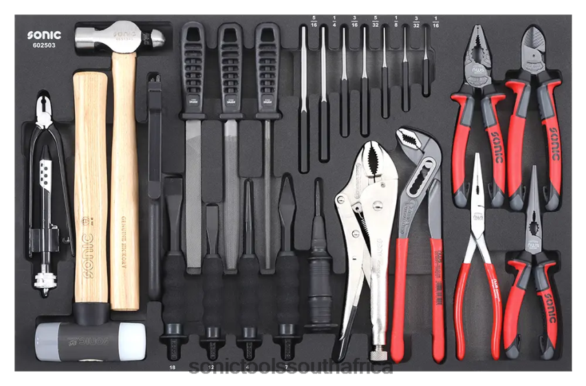 Reliable ZA Sonic Pliers & Punch Set Sfs 25-Pcs (Aviation) FBR4D870