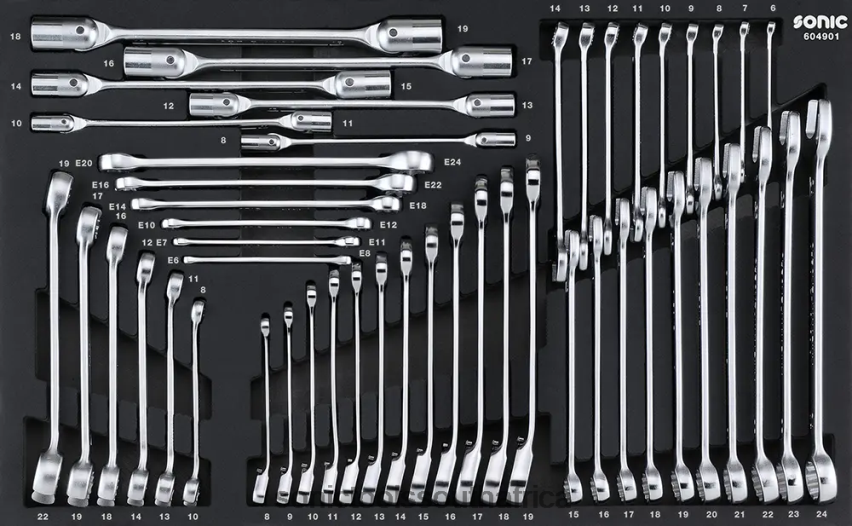 Reliable ZA Sonic Wrench Set Sfs 49-Pcs FBR4D902