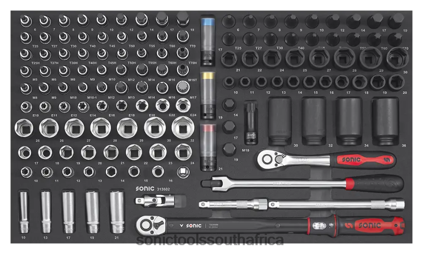 Classic ZA Sonic Ejumbo 136Pc 1/2 Combination Set FBR4D242