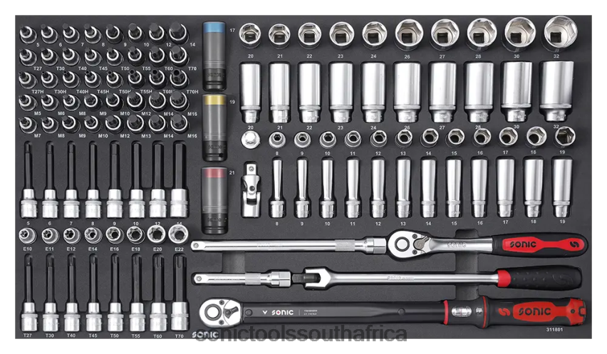 Latest ZA Sonic Ejumbo 118Pc 1/2" Set FBR4D241