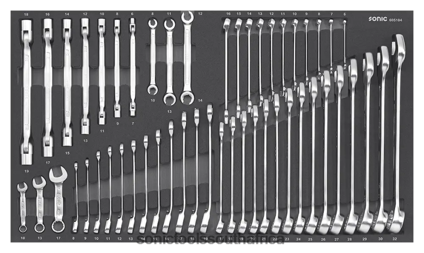 Practical ZA Sonic Ejumbo 51Pc Wrench Set FBR4D247