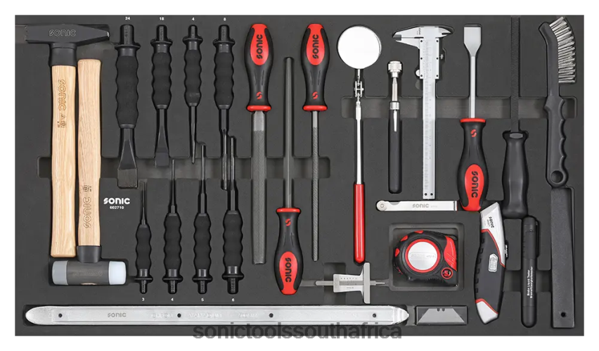 Reliable ZA Sonic Hammer And Chisel Set Sfs 27-Pcs FBR4D248