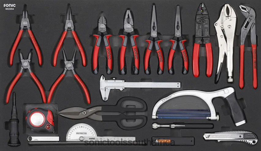 Reliable ZA Sonic Pliers And Cutting Set Sfs 22-Pcs FBR4D906