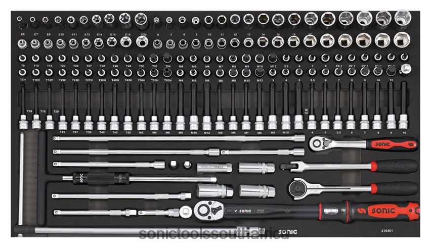 Reliable ZA Sonic Socket Set 3/8" Sfs 164-Pcs FBR4D918