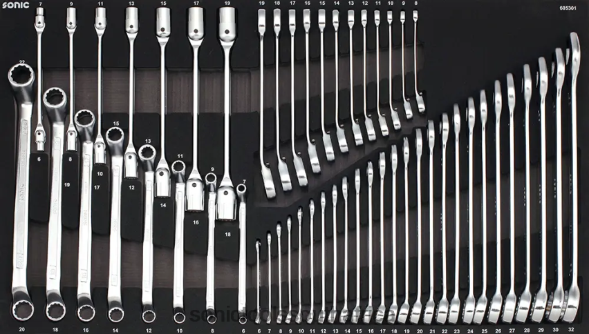 Reliable ZA Sonic Wrench Set Sfs 53-Pcs FBR4D922