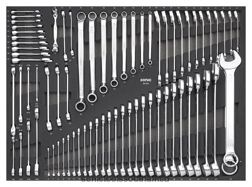 Classic ZA Sonic Wrench Set Sfs 72-Pcs FBR4D932