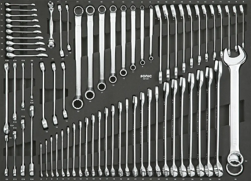 Latest ZA Sonic Wrench Set Sfs 72-Pcs FBR4D931