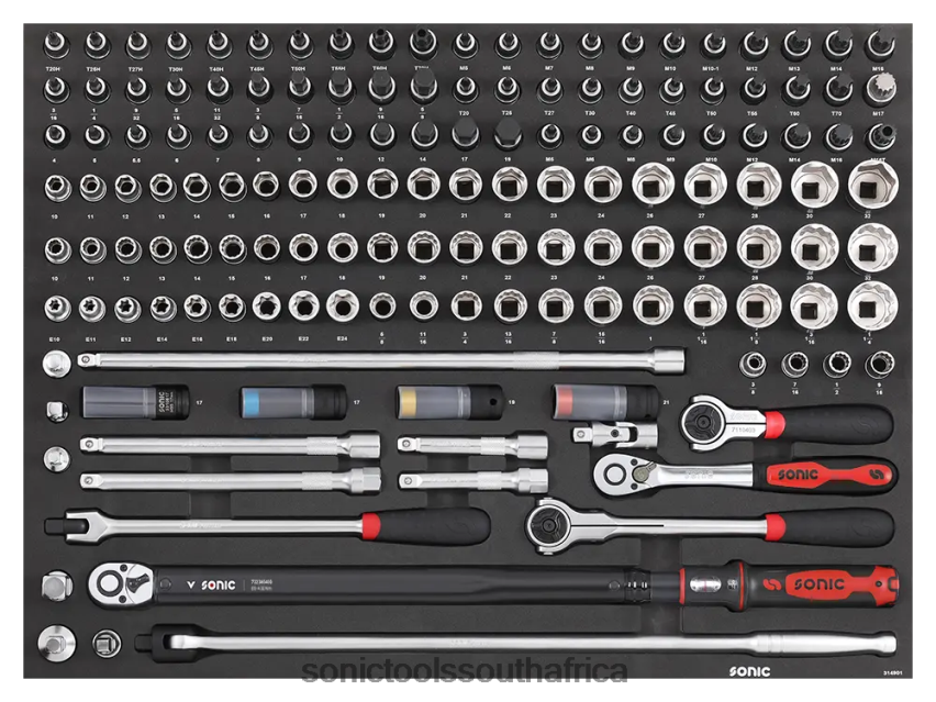 Practical ZA Sonic Combination Set 1/2" Sfs 149Pcs FBR4D259