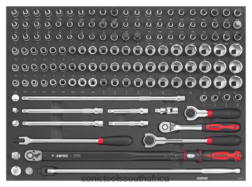 Reliable ZA Sonic 145Pc 1/2" Combination Set FBR4D252