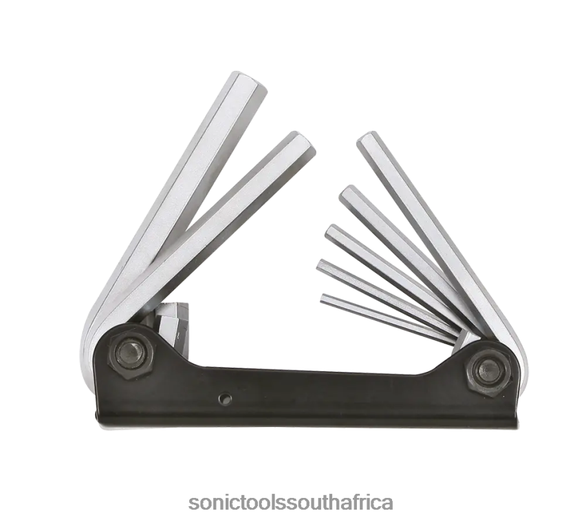 Latest ZA Sonic Hexagon Key Wrench Set (Folding) 7-Pcs FBR4D353