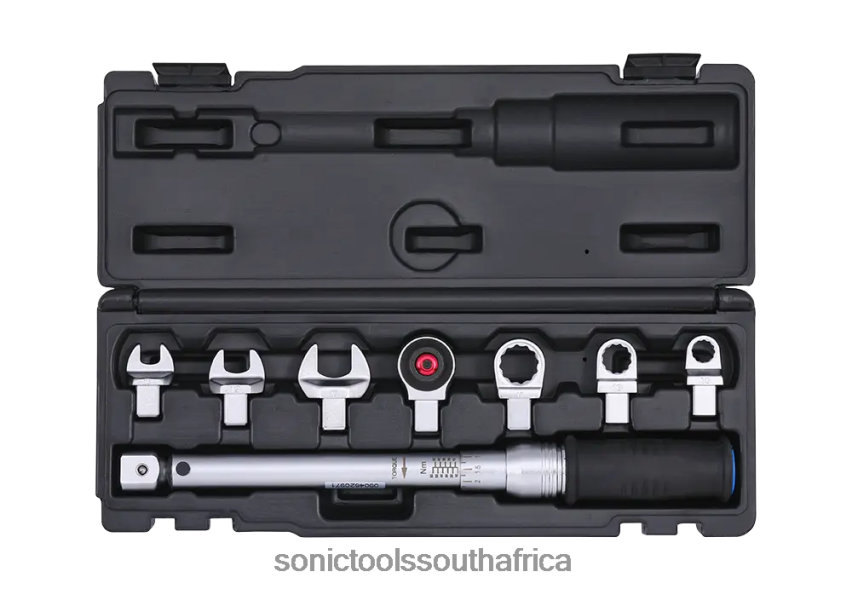 Reliable ZA Sonic Torque Wrench Set Exchangeble Head 9X12 Ring+Open 12-60N 8-P FBR4D360