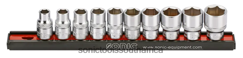 Classic ZA Sonic Socket Set 3/8" On Rail 10-Pcs FBR4D948