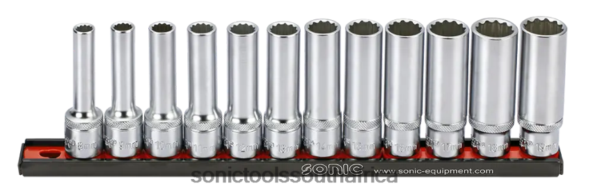 Practical ZA Sonic Socket 1/2" 12 Pt. Deep On Rail 12Pt.Cs FBR4D937