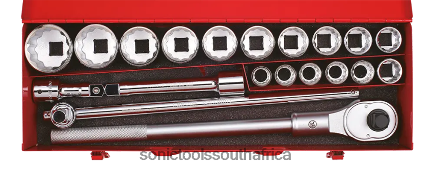 Reliable ZA Sonic Socket Set 3/4" 12 Pt. 20-Pcs FBR4D946