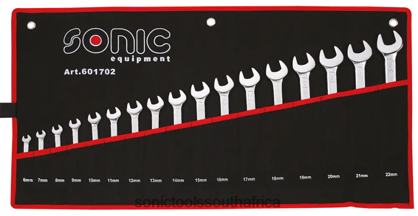 Reliable ZA Sonic Combination Wrench Set In Pouch 17-Pcs FBR4D340