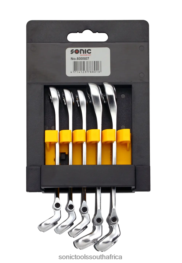 Reliable ZA Sonic Flexible Flare Nut Wrench Set 5-Pcs FBR4D344