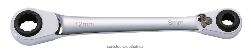 Latest ZA Sonic 4In1 Ring Ratchet Wrench 8-10 & 12-13 FBR4D1671