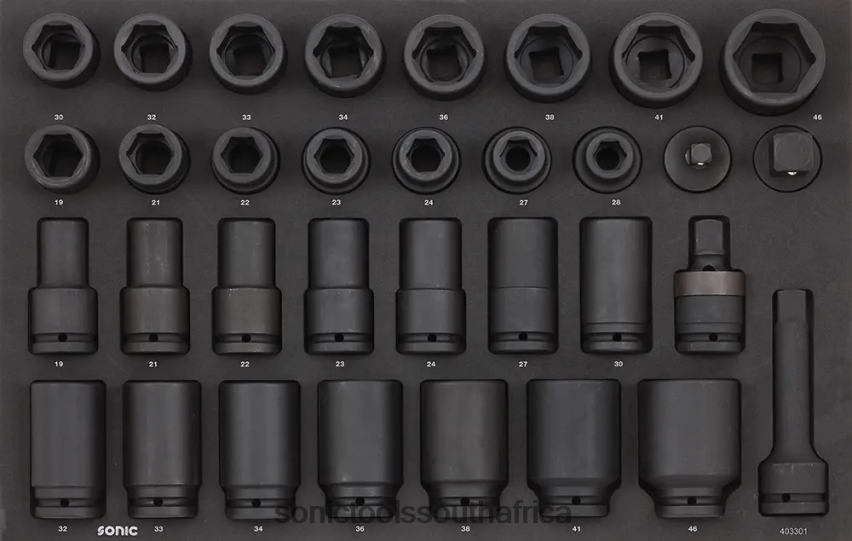 Latest ZA Sonic Impact Socket Set 3/4" Sfs 33-Pcs FBR4D585