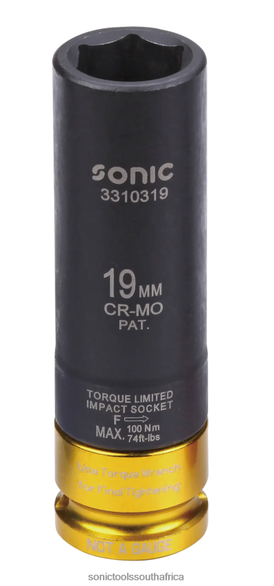 Reliable ZA Sonic Torque Impact Socket 1/2" 19Mm FBR4D2082