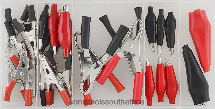 Classic ZA Sonic Assortment Of Crocodile Clips 28Pcs FBR4D454