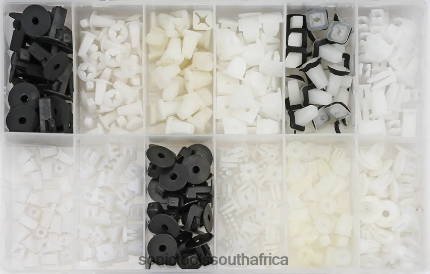 Classic ZA Sonic Plastic Locking Nut Assortment 350Pcs FBR4D1800