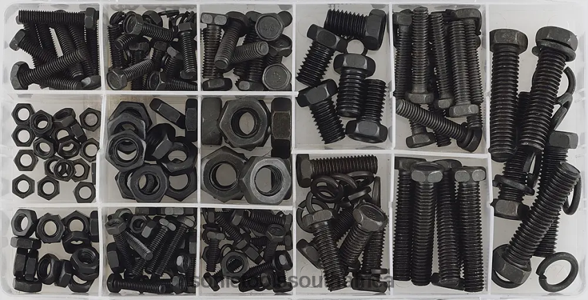 Reliable ZA Sonic Assortment Of Nuts And Bolts 240Pcs FBR4D456