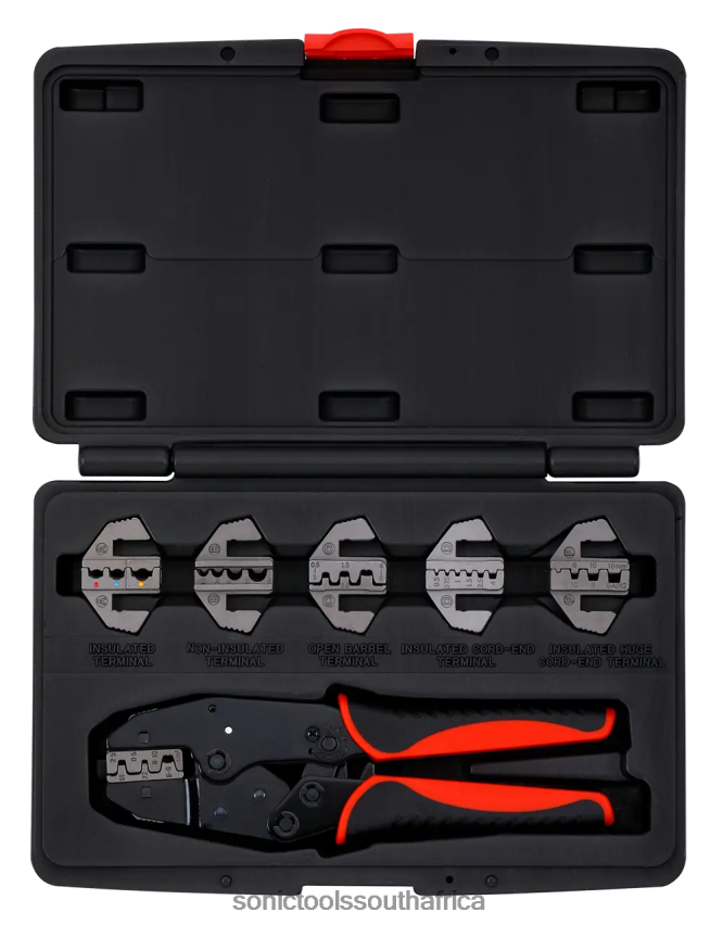 Classic ZA Sonic Crimping Plier Set With Exchangeable Heads 7-Pcs. FBR4D614