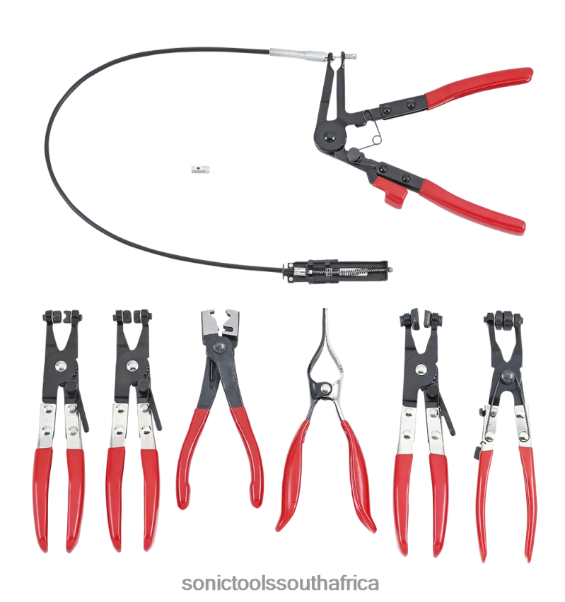 Practical ZA Sonic Hose Clamp Pliers Set 7-Pcs. FBR4D611