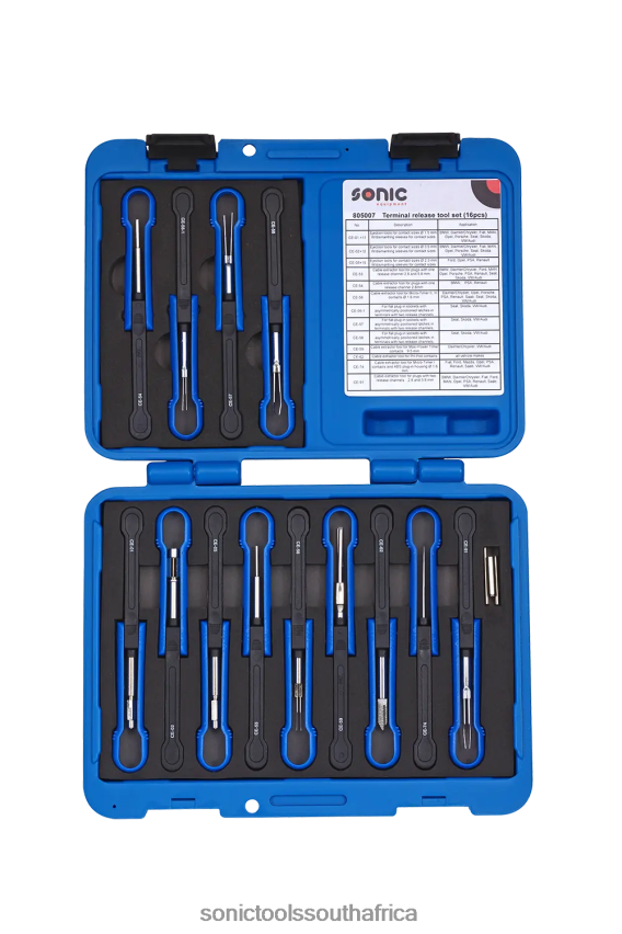 Practical ZA Sonic Terminal Release Tool Set 16-Pcs. FBR4D655