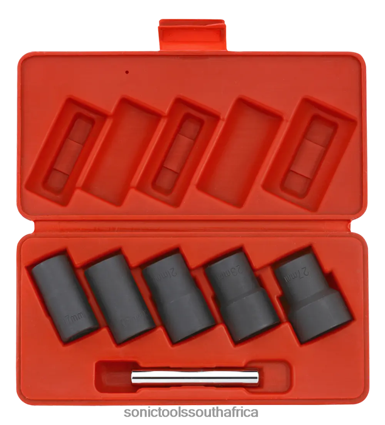 Practical ZA Sonic Spiral Socket Set 1/2" 5-Pcs FBR4D699